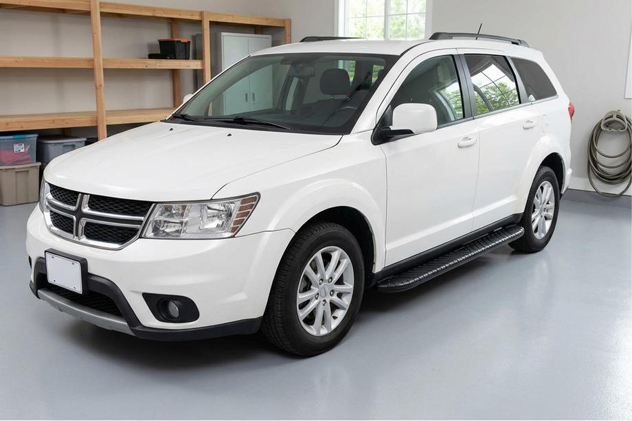 Dodge Journey 2008–2020 Bosphorus Black side steps (2 stuks, aluminium) Foto 1