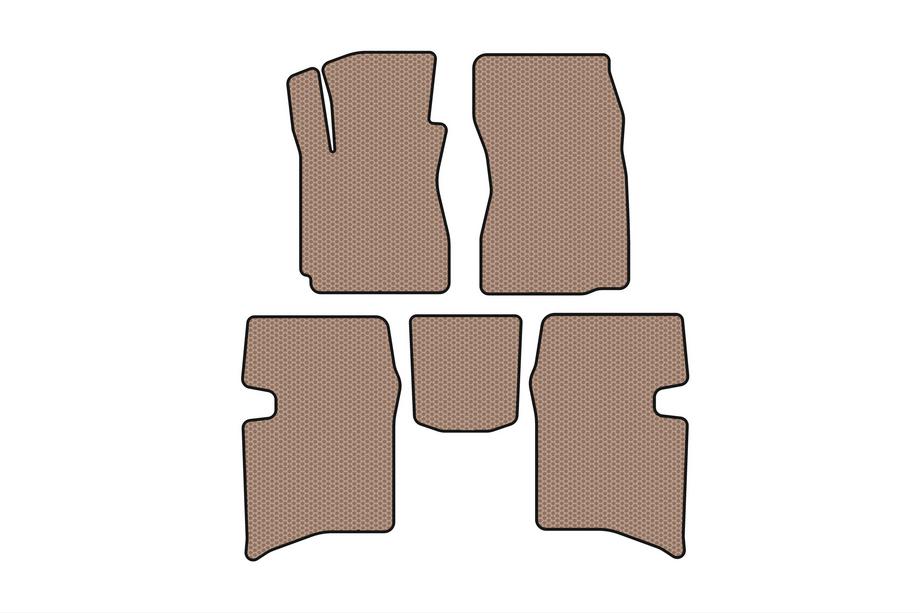 Geely MK 2006–2014 Rubberen automatten Carsuit (SD, beige) Image