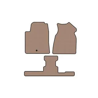 Rubberen automatten Carsuit (1e+3e rij, 2013-2017, beige) foto 1