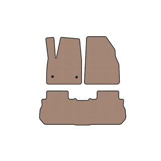 Carsuit rubberen automatten (2 rijen, 2017-2019, beige) GMC Acadia 2017– foto 1