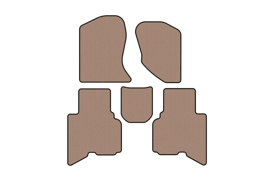 GreatWall Haval/Hover H3 2005–2013 Rubberen vloermatten voor interieur Carsuit (2010-2014, beige) Image