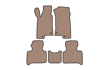 Hummer H3 2005–2010 Rubberen automatten Carsuit (Beige) foto 1
