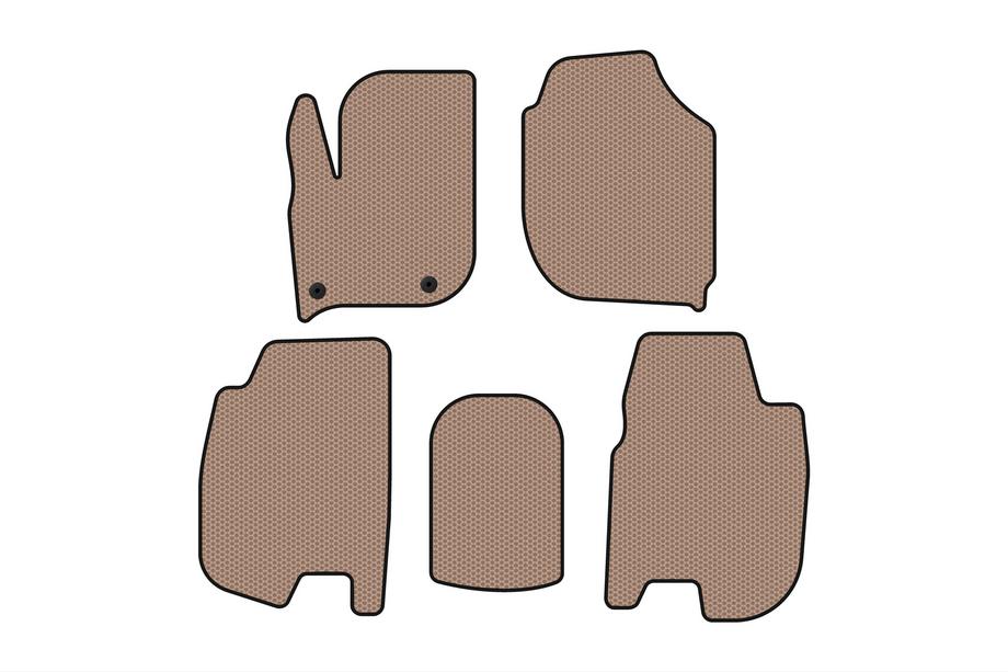 Honda FIT/Jazz 2014–2020 Rubberen automatten Carsuit (HB, beige) Image