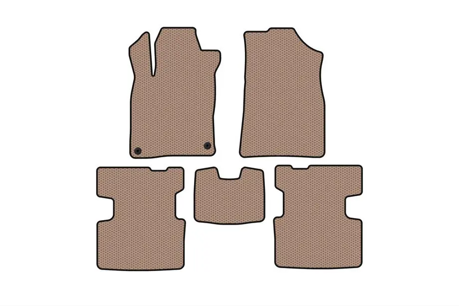 Honda Insight III 2018–2022 Rubberen automatten Carsuit (Beige) Image