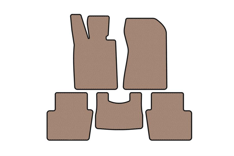Honda Legend 2004–2012 Rubberen automatten Carsuit (Beige) Image