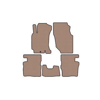 Rubberen automatten Carsuit (5-deurs, beige) foto 1
