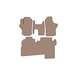 Rubbermatten Carsuit (2004-2007, 2 rijen, 8-zits, beige) Hyundai H200, H1, Starex 1998–2007 foto 1