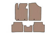 Hyundai Veloster 2011–2017 Rubberen automatten Carsuit (Beige) foto 1