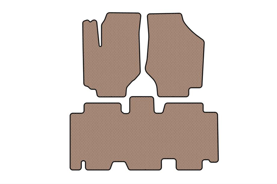 Hyundai Trajet 2000–2007 Rubberen automatten Carsuit (Beige) Image