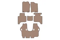 Infiniti QX56 2004–2010 Rubberen automatten Carsuit (3 rijen, 2004-2008, beige) foto 1