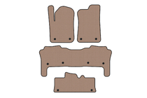 Infiniti QX56 2010–2013 Carsuit rubberen automatten voor het interieur (3 rijen, beige) foto 1