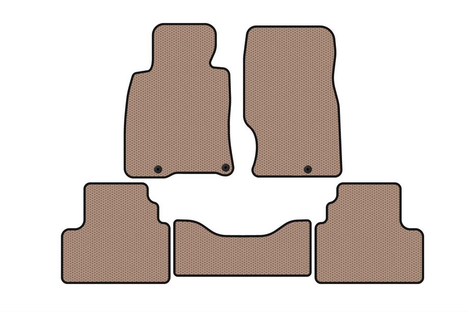 Infiniti G25/G35/37 (V36/CV36) 2006–2015 Rubberen matten Carsuit (G25-G35, SD, beige) Image