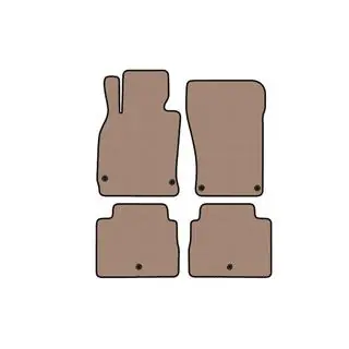 Rubberen automatten Carsuit (Beige) foto 1