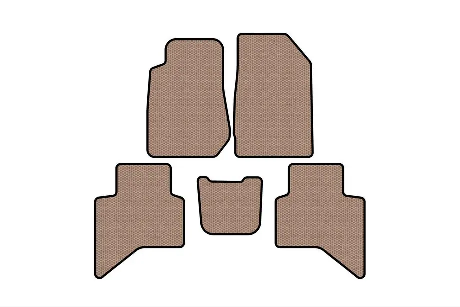 Isuzu D-Max 2019– Rubberen automatten Carsuit (Beige) Foto 1