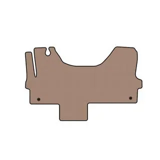 Rubberen automatten Carsuit (Beige) foto 1