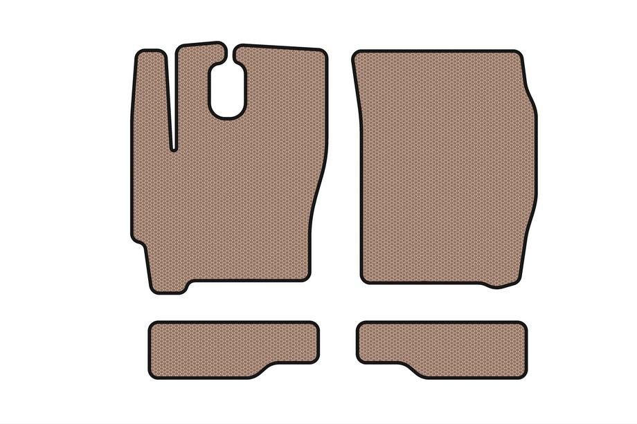 Iveco Eurocargo 2002–2008 Rubberen automatten Carsuit (Beige) Foto 1