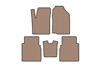 JAC J6 2011–2019 Rubberen automatten Carsuit (Beige) foto 1