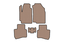 JAC S2 2014–2020 Rubberen automatten Carsuit (Beige) foto 1