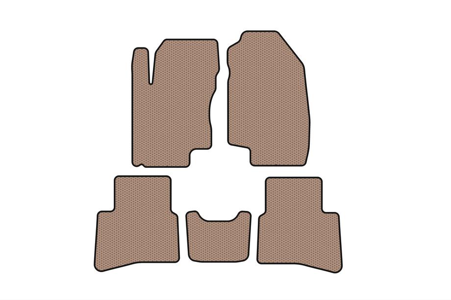JAC S3 2014– Rubberen automatten Carsuit (Beige) Foto 1