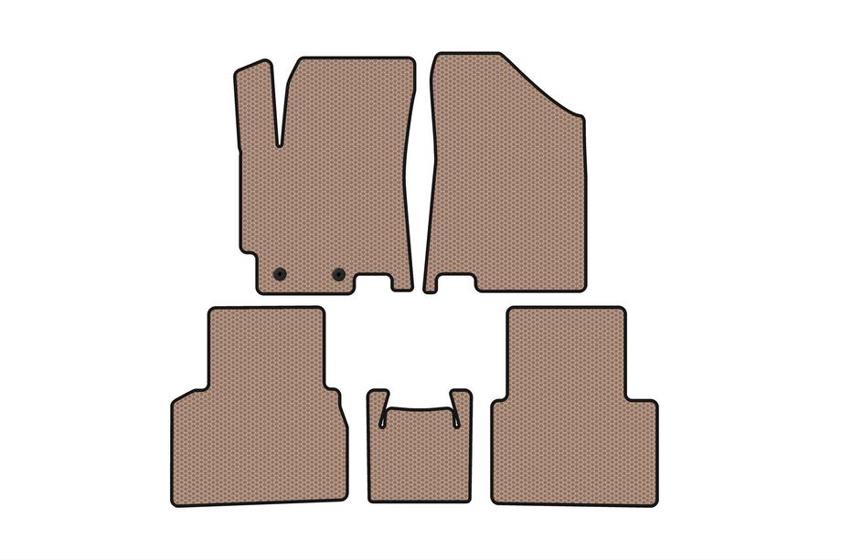 JAC J7 2018– Rubberen automatten Carsuit (Beige) Image