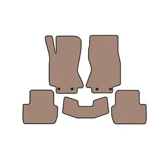 Rubberen automatten Carsuit (Beige) foto 1