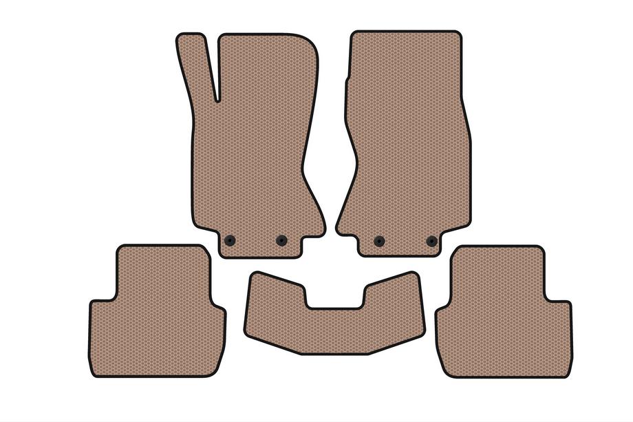 Jaguar S-Type 1999–2008 Rubberen automatten Carsuit (Beige) Image