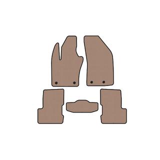 Rubberen automatten voor het interieur Carsuit V-2 (Beige) foto 1