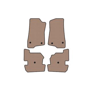 Rubberen automatten Carsuit (Beige) Jeep Wrangler 2018– foto 1