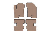 Jeep Compass 2006–2016 Rubberen automatten Carsuit (2006-2011, Beige) foto 1