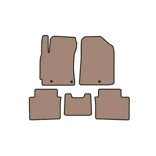 Rubberen automatten Carsuit (2018-2021, beige)