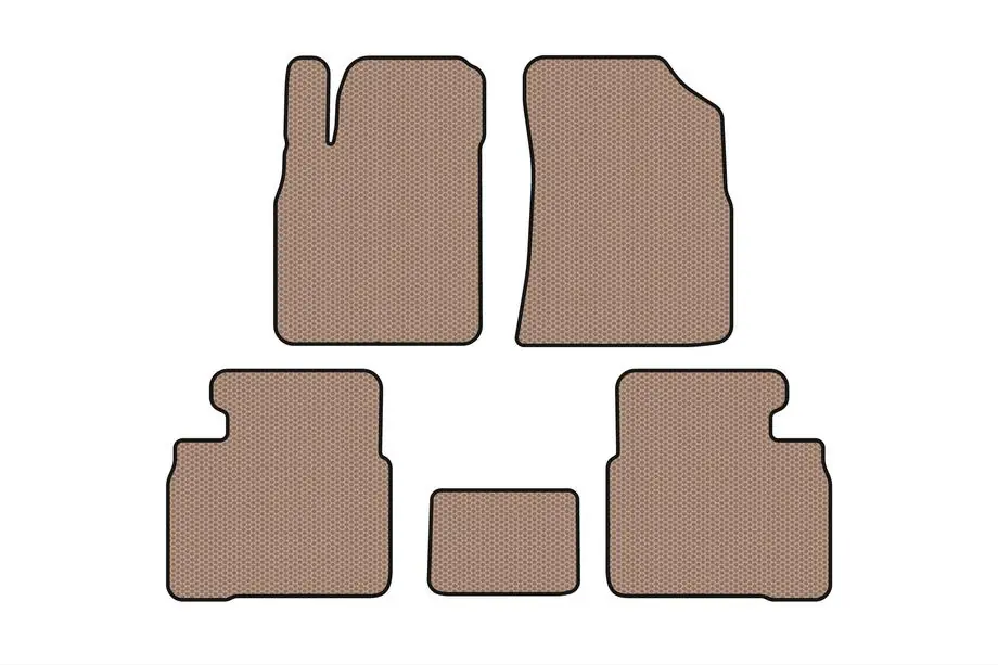Kia Magentis 2000–2005 Rubberen automatten Carsuit (Beige) Foto 1