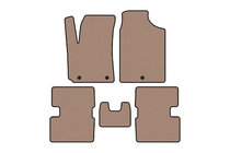 Kia Picanto 2016– Rubberen automatten Carsuit (HB, beige) foto 1