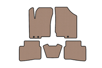 Kia Forte 2008–2024 Rubberen automatten voor interieur Carsuit (2008-2012, beige) foto 1