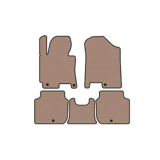 Rubberen automatten Carsuit (2012-2016, beige)