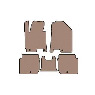 Rubberen automatten Carsuit (2016-2018, beige)