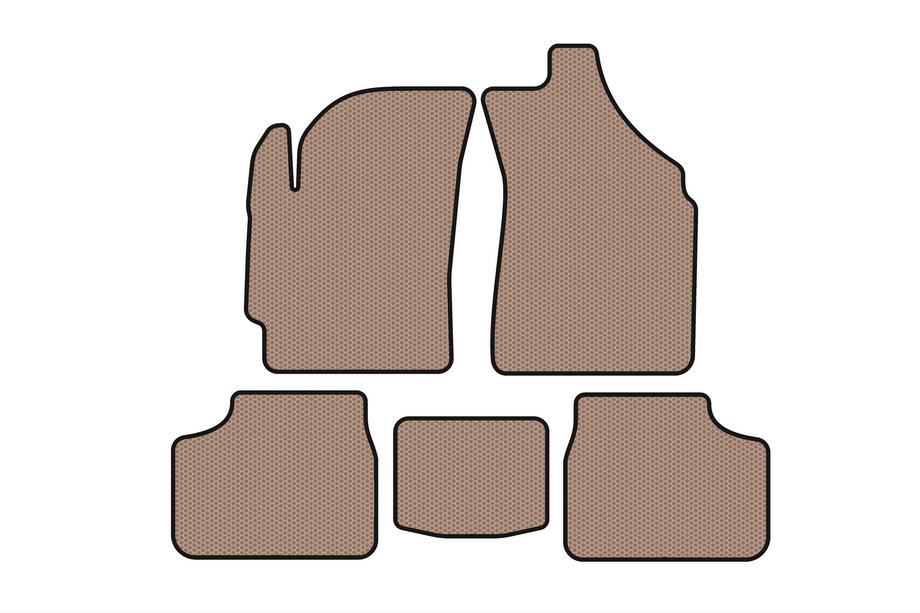 Daewoo Matiz 2009–2015 Rubberen automatten Carsuit (Beige) Image