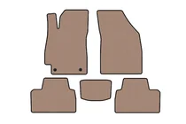 Daewoo Nubira 1997–1999 Rubberen automatten Carsuit (SD, beige) foto 1