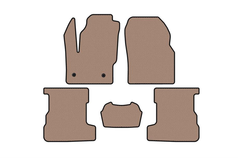 Lincoln MKC 2015– Rubberen automatten Carsuit (Beige) Image