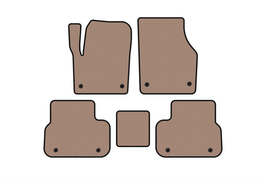 Land Rover Discovery Sport 2014– Rubberen automatten Carsuit (2014-2019, 2 rijen, beige) Foto 1