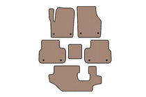 Land Rover Discovery Sport 2014– Rubberen vloermatten Carsuit (2014-2019, 3 rijen, beige) foto 1