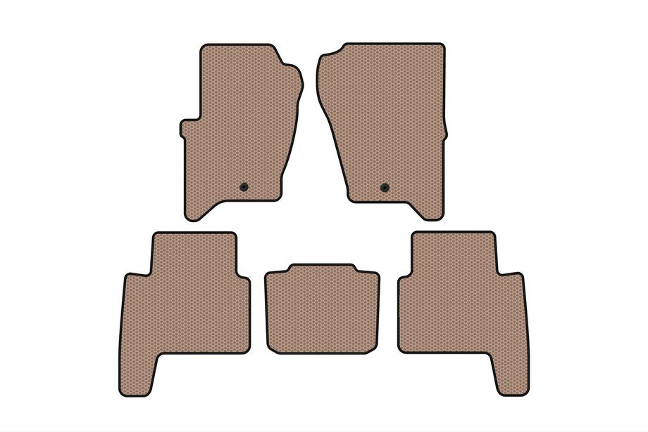 Range Rover Sport 2005–2013 Rubberen automatten Carsuit (2005-2009, beige) Image