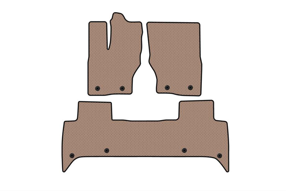 Land Rover Discovery V 2017– Rubberen automatten Carsuit (5-zits, beige) Image