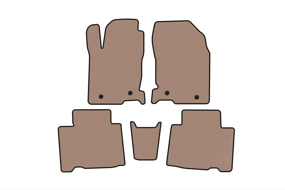Lexus NX 2014–2021 Rubberen automatten Carsuit (Beige) Image