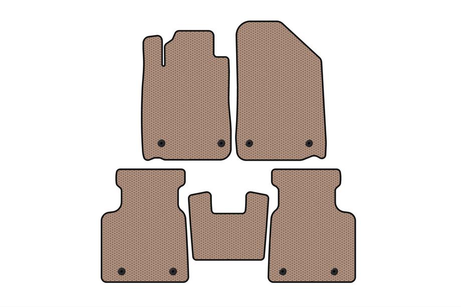 Lexus ES 2001–2006 Rubberen automatten Carsuit (Beige) Image