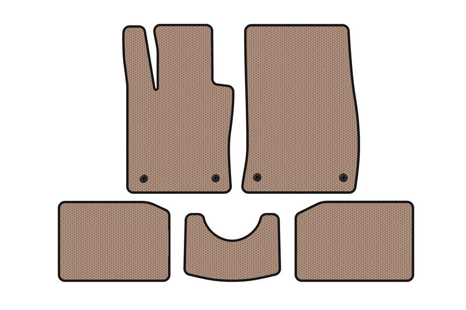 Mini Countryman R60 2010–2017 Rubberen automatten Carsuit (SD-uitvoering, beige) Foto 1