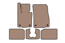 Mini Cooper F55/56/57 2014–2023 Carsuit rubber automatten voor S F55, 5-deurs, beige foto 1