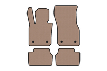 Mini Cooper F55/56/57 2014–2023 Carsuit rubberen automatten (voor F55, 5-deurs, beige) foto 1
