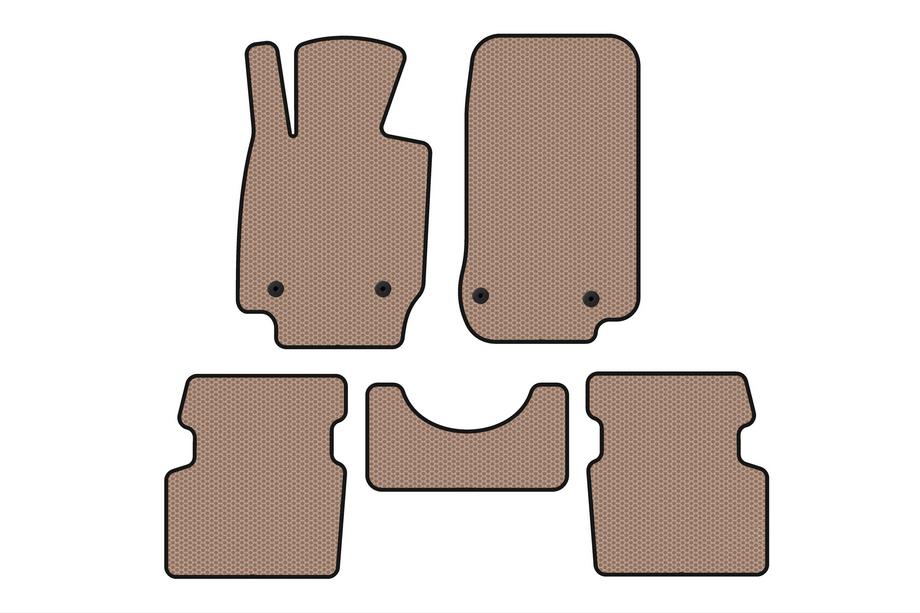 Mazda CX-3 2015– Rubberen automatten Carsuit (2015-2018, vierwielaandrijving, beige) Image
