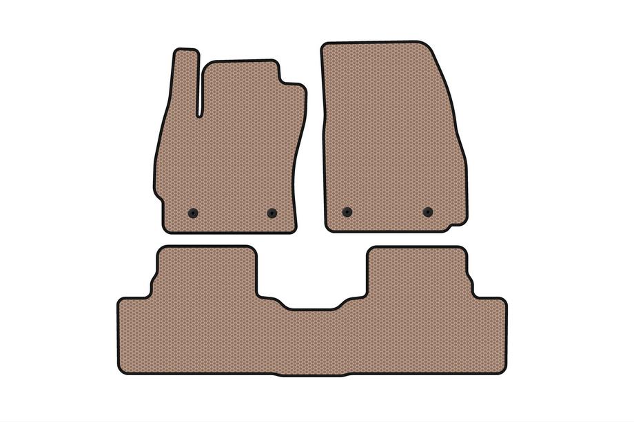 Mazda 5 2010–2018 Rubberen automatten Carsuit (2 rijen, beige) Image