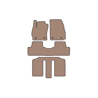 Carsuit rubberen automatten voor het interieur (3 rijen, beige) foto 1